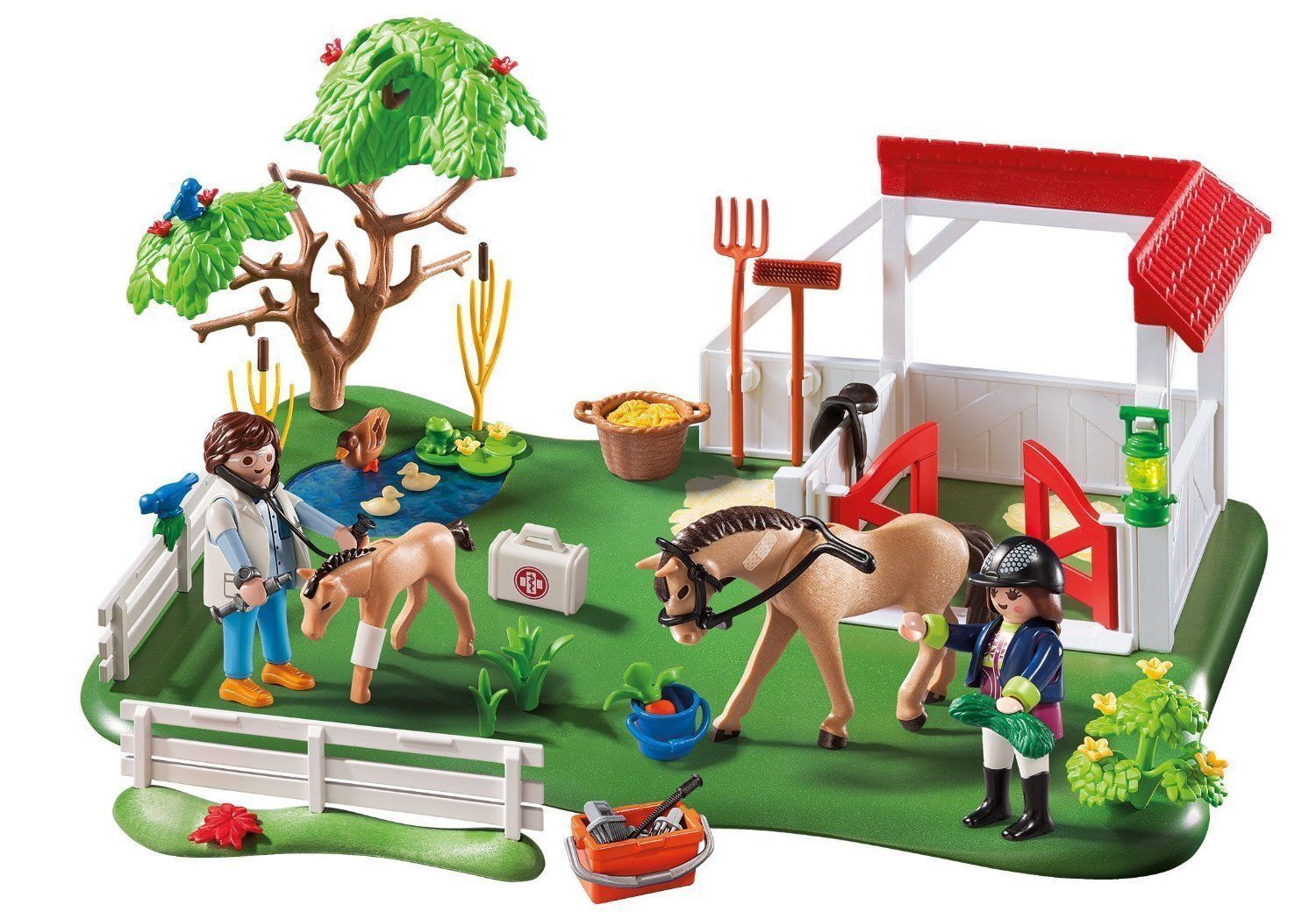 Buy Playmobil Horse Paddock Super Set 6147