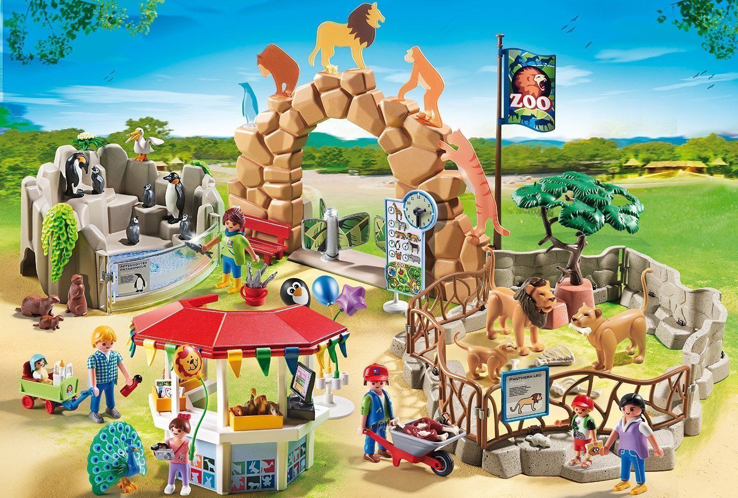 Buy Playmobil Large City Zoo 6634