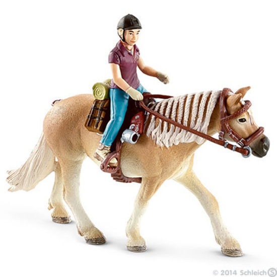 Buy Schleich Pony Riding Set Camping 42093