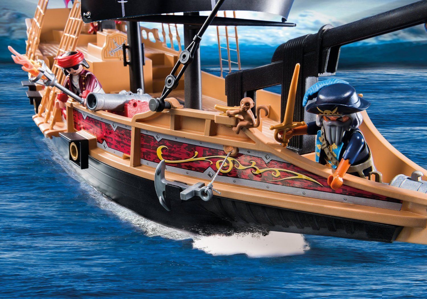 Buy Playmobil Pirates Combat Ship 6678