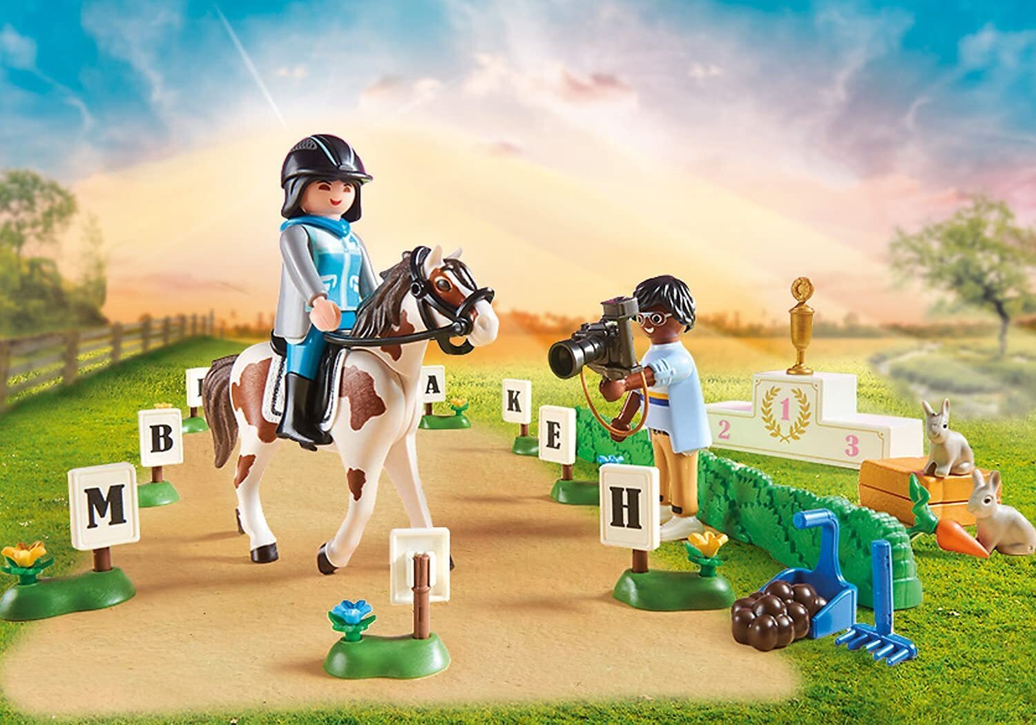 Buy Playmobil Equestrian Tournament 70996