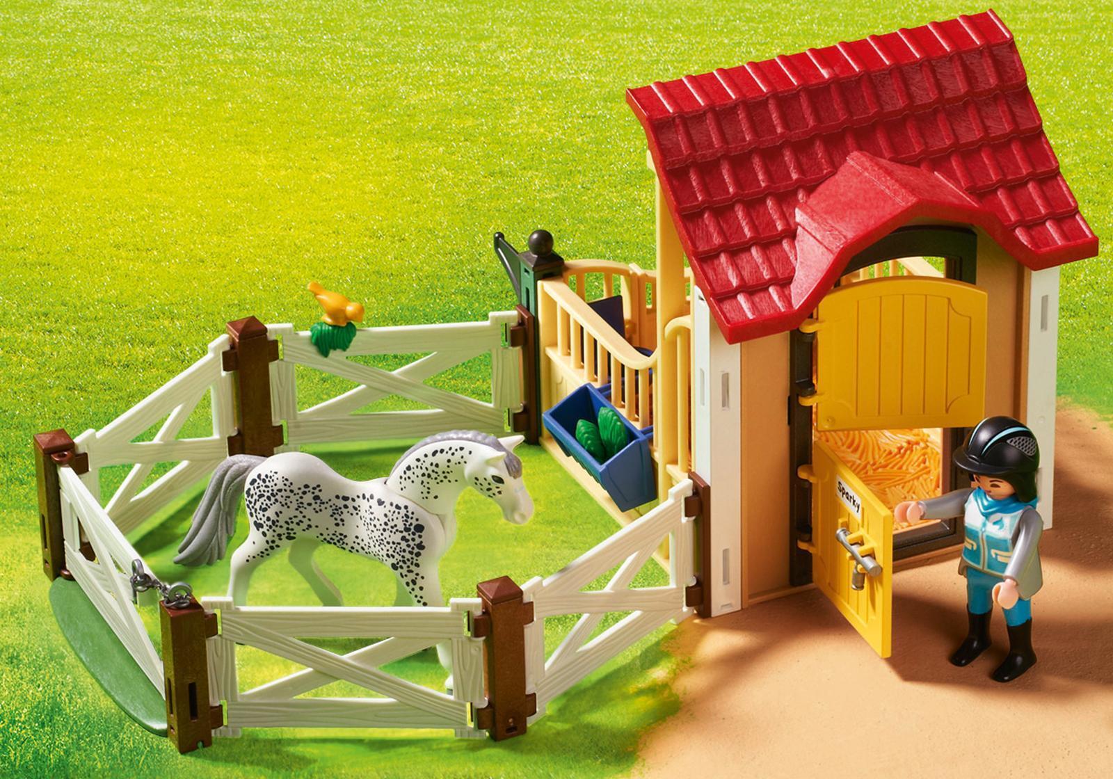 Buy Playmobil Horse Stable with Appaloosa