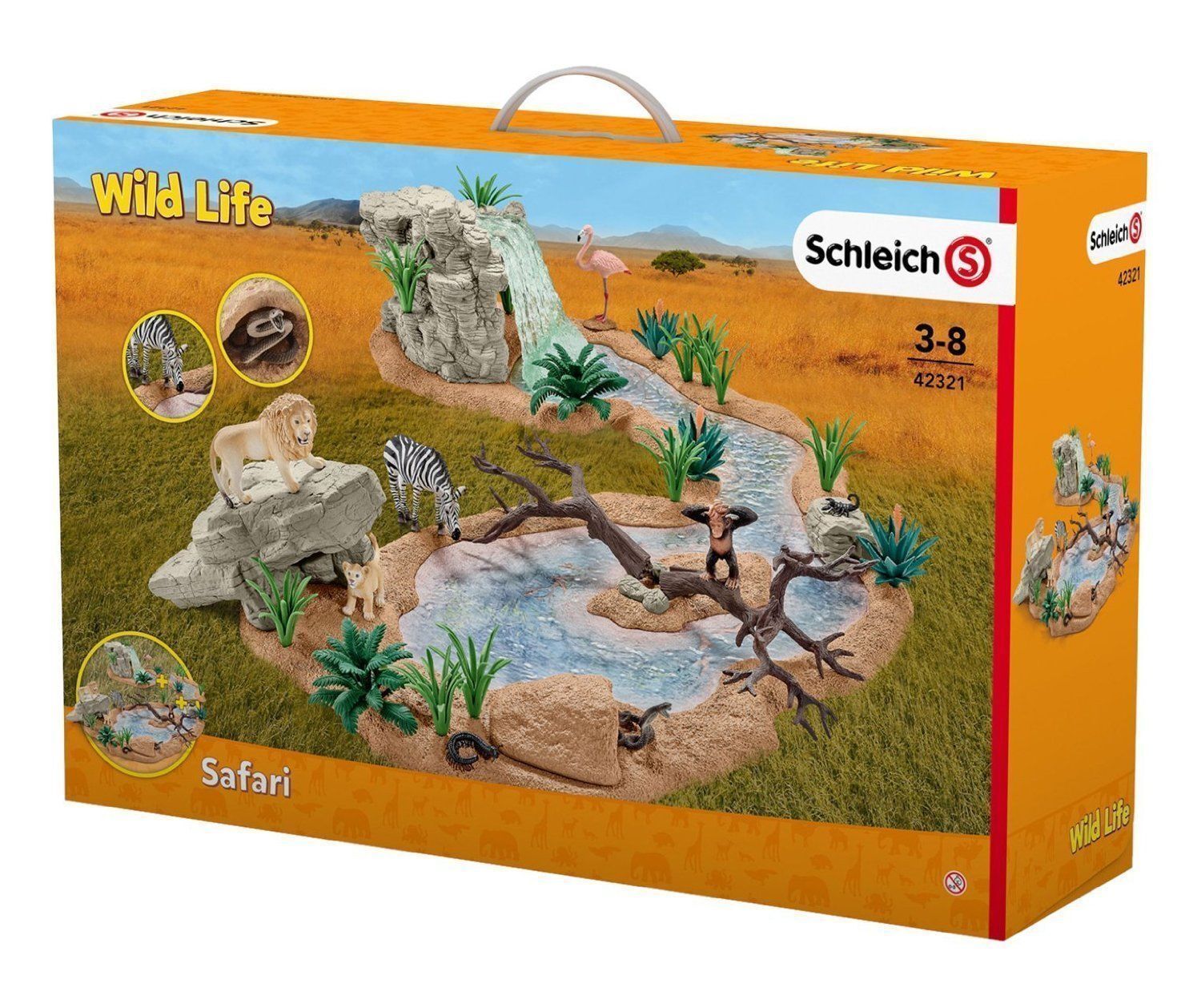 Buy Schleich Big Adventure at the Waterhole 42321