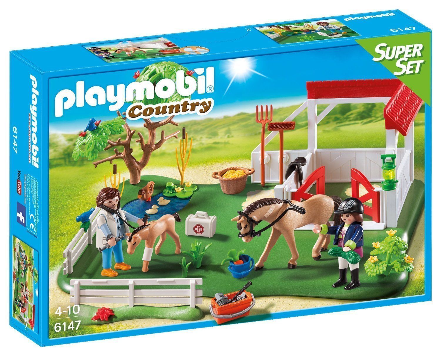 Buy Playmobil Horse Paddock Super Set 6147