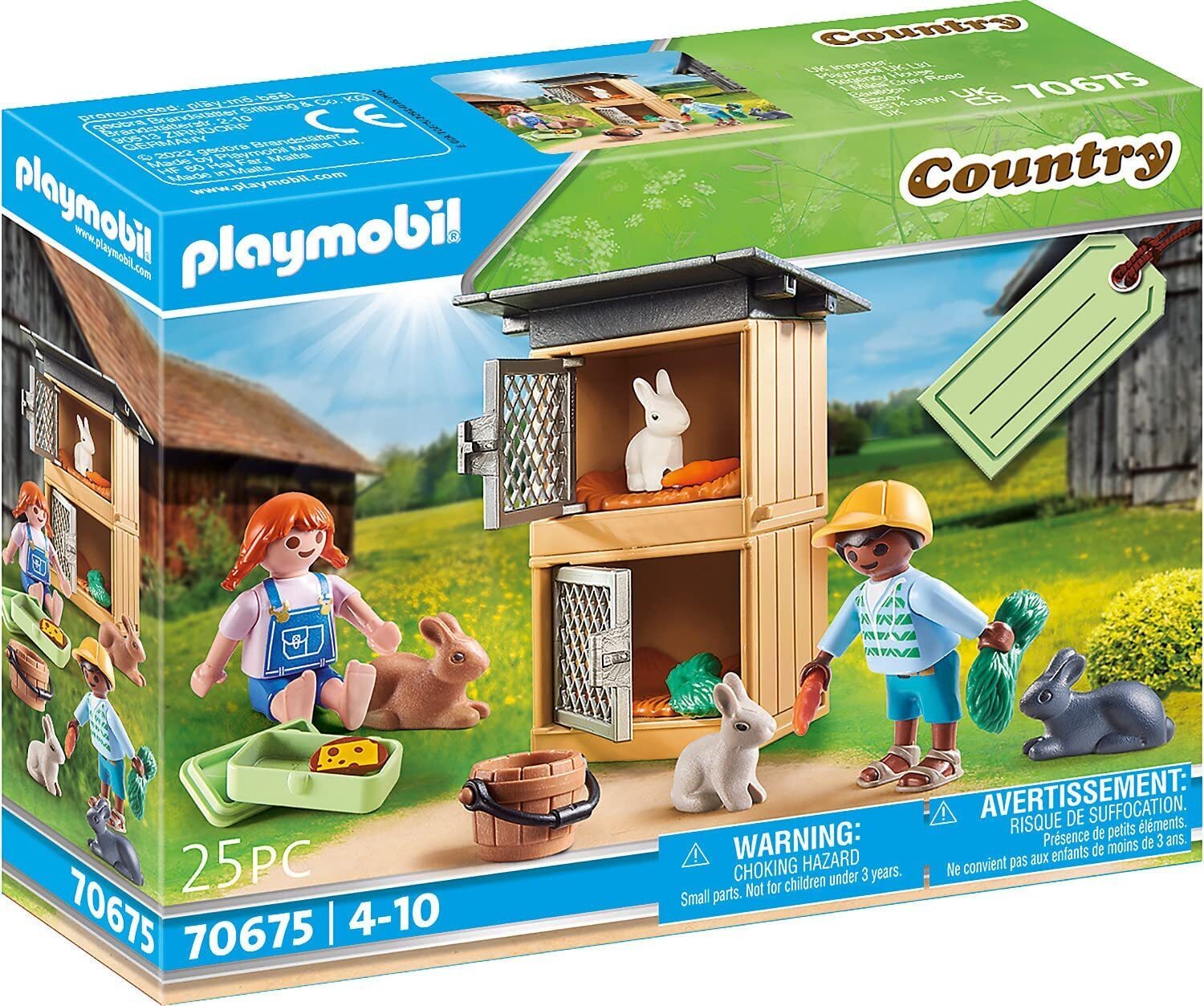Buy Playmobil Rabbit Hutch 70675