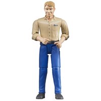 Bruder - Man with Light Skin and Blue Jeans 60006