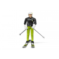 Bruder - Skier with Accessories 60040