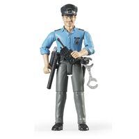 Bruder - Policeman, Light Skin with Accessories 60050