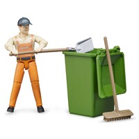 Bruder - Waste Disposal Figure Set 62140