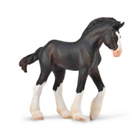 Collecta - Clydesdale Foal Black 88982
