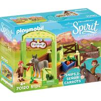 Playmobil - Spirit - Stable Box with Senor Carrot 70120