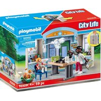 Playmobil - Vet Clinic Play Box 70309