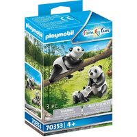 Playmobil - Pandas with Cub 70353