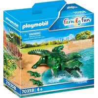 Playmobil - Alligator with Babies 70358