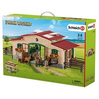 Schleich - Stable with Horses and Accessories 42195