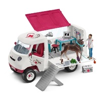 Schleich - Mobile Vet with Hanoverian Foal 42370