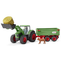 Schleich - Tractor with Trailer 42379