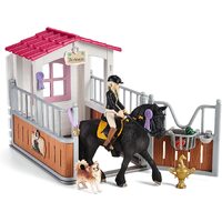 Schleich - Horse Stall with Tori & Princess 42437