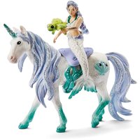 Schleich - Mermaid Riding on Sea Unicorn 42509
