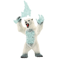 Schleich - Blizzard Bear with Weapon 42510