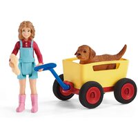 Schleich - Puppy Wagon Ride 42543