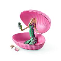 Schleich - Mermaid with Baby Seal in Shell 70564