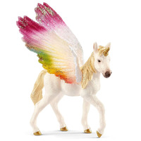 Schleich - Winged Rainbow Unicorn Foal 70577