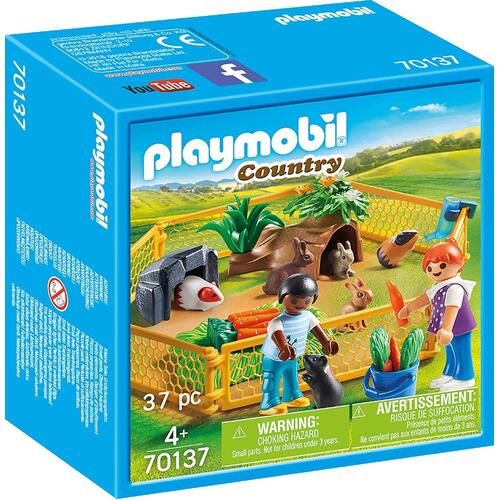 Playmobil - Farm Animal Enclosure 70137