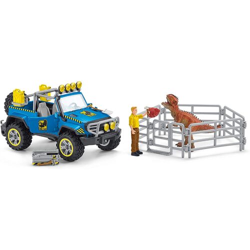 Schleich - Off-road Vehicle with Dino Outpost 41464