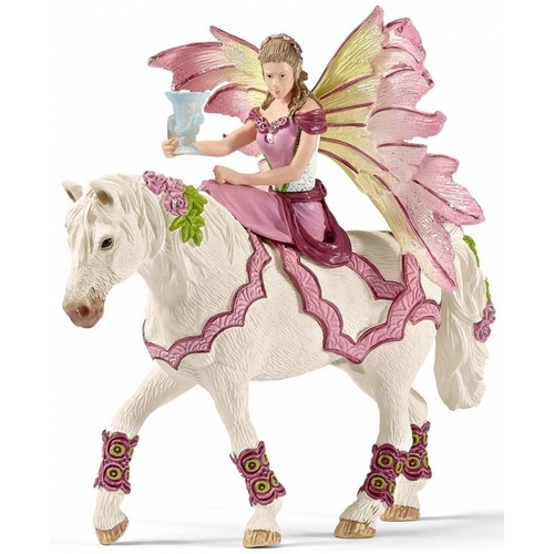 Buy Schleich - Feya in Festive Dress Riding 70519
